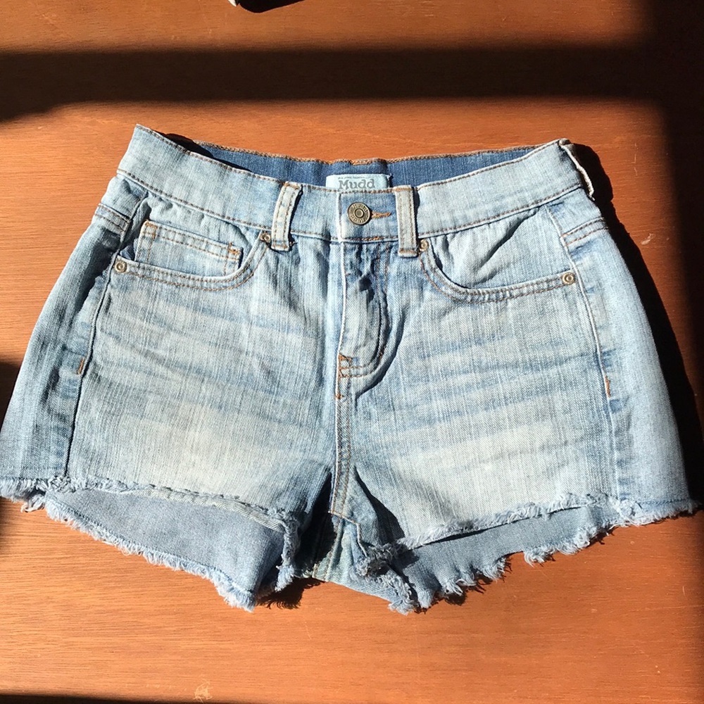 Mudd Jean cutoff shorts